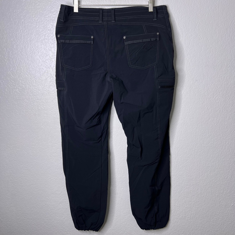 Kuhl Raid Womens Dark Gray Cinchable Leg Hiking Pants Size 14 Short Outdoor - Picture 5 of 8
